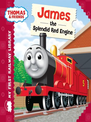 cover image of James the Splendid Red Engine